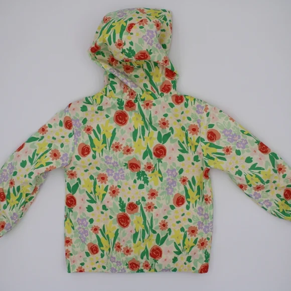 Cat & Jack Girls 3T Floral Jacket – Pink & Green - Picture 2 of 5